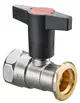 OVENTROP-Pumpenkugelhahn-Optibal-P-mit-Innengewinde-und-Pumpenflansch-PN-10-ohne-Sperrventil-DN-32-Rp-1-1-4-x-G-1-1-2-Messing-vernickelt-1078373 gallery number 1